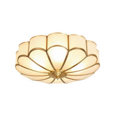 Flower Shape Glass Recessed Ceiling Light